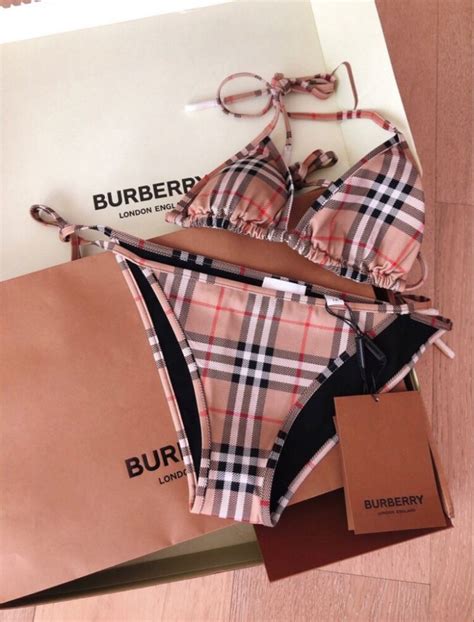 burberry barhing suit|burberry bathing suits women.